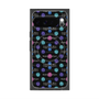 プレミアムスクエアケース with Pixelsnap［ LANVIN en Bleu - Flower pattern ］