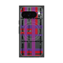 プレミアムスクエアケース with Pixelsnap［ LANVIN en Bleu - Plaid ］