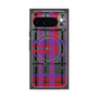 プレミアムスクエアケース with Pixelsnap［ LANVIN en Bleu - Plaid ］