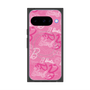 プレミアムスクエアケース with Pixelsnap［ Barbie - ロゴパターン1 ］