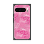 プレミアムスクエアケース with Pixelsnap［ Barbie - ロゴパターン1 ］