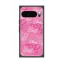プレミアムスクエアケース with Pixelsnap［ Barbie - ロゴパターン1 ］