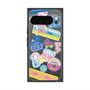 プレミアムスクエアケース with Pixelsnap［ Barbie - ステッカー ］