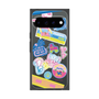 プレミアムスクエアケース with Pixelsnap［ Barbie - ステッカー ］