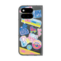 プレミアムスクエアケース with Pixelsnap［ Barbie - ステッカー ］