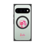 プレミアムスクエアケース with Pixelsnap［ Barbie - ロゴ ］
