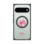 プレミアムスクエアケース with Pixelsnap［ Barbie - ロゴ ］