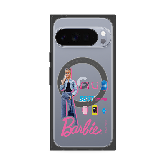 プレミアムスクエアケース with Pixelsnap［ Barbie - BEST DAY EVER ］