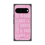 プレミアムスクエアケース with Pixelsnap［ Barbie - ロゴパターン3 ］