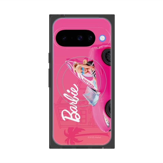 プレミアムスクエアケース with Pixelsnap［ Barbie - ドライブ ］
