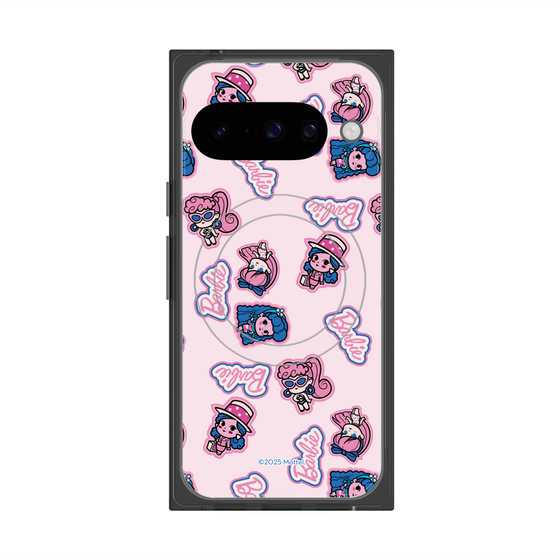 プレミアムスクエアケース with Pixelsnap［ Barbie - CUTIE STYLE1 ］
