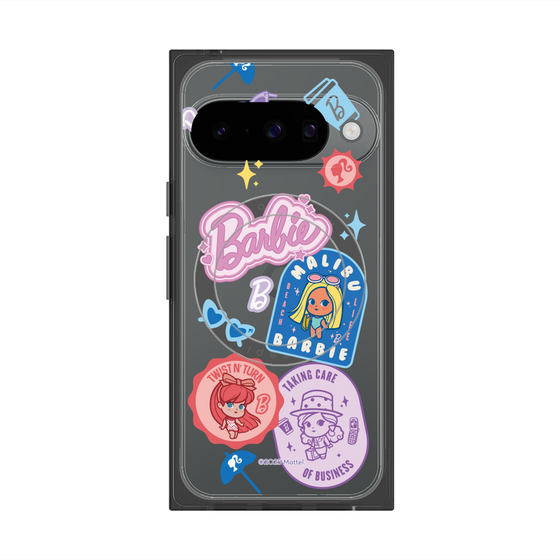 プレミアムスクエアケース with Pixelsnap［ Barbie - CUTIE STYLE2 ］