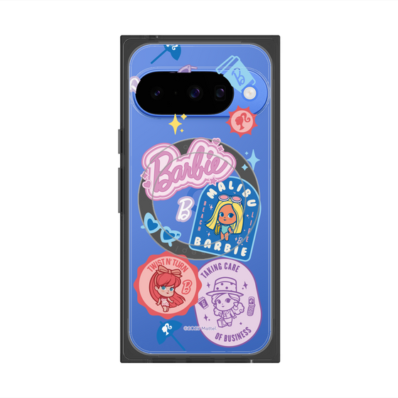 プレミアムスクエアケース with Pixelsnap［ Barbie - CUTIE STYLE2 ］