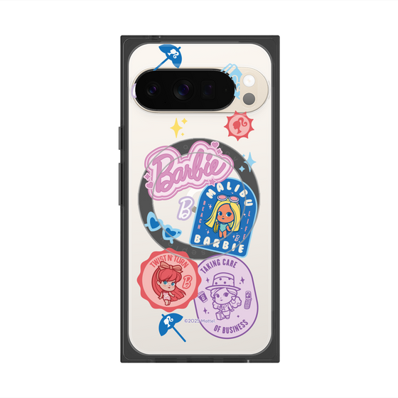プレミアムスクエアケース with Pixelsnap［ Barbie - CUTIE STYLE2 ］
