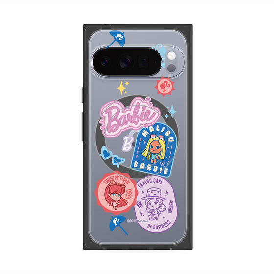プレミアムスクエアケース with Pixelsnap［ Barbie - CUTIE STYLE2 ］