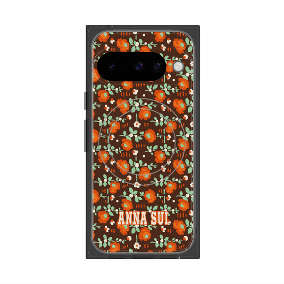 プレミアムスクエアケース with Pixelsnap［ ANNA SUI - DITSY FLORAL ］