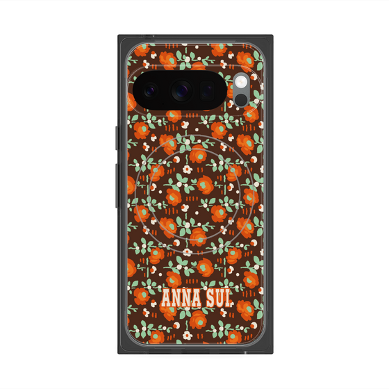 プレミアムスクエアケース with Pixelsnap［ ANNA SUI - DITSY FLORAL ］