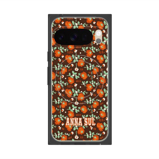 プレミアムスクエアケース with Pixelsnap［ ANNA SUI - DITSY FLORAL ］