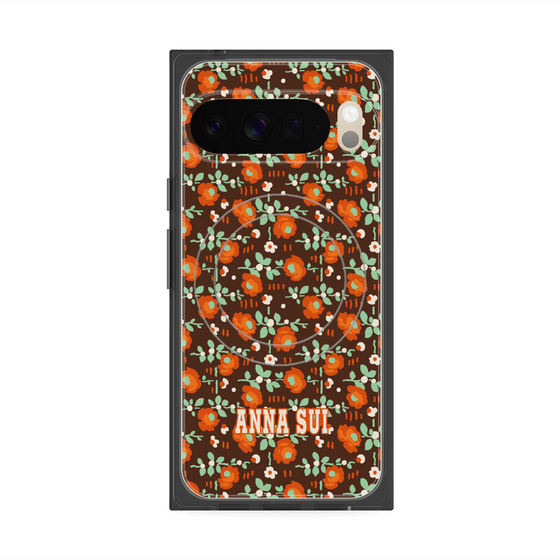プレミアムスクエアケース with Pixelsnap［ ANNA SUI - DITSY FLORAL ］