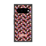 プレミアムスクエアケース with Pixelsnap［ ANNA SUI - HEARTS VINE - PINK ］