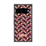 プレミアムスクエアケース with Pixelsnap［ ANNA SUI - HEARTS VINE - PINK ］