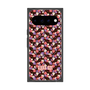 プレミアムスクエアケース with Pixelsnap［ ANNA SUI - HEARTS VINE - PINK ］