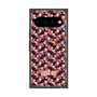 プレミアムスクエアケース with Pixelsnap［ ANNA SUI - HEARTS VINE - PINK ］