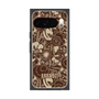 プレミアムスクエアケース with Pixelsnap［ ANNA SUI - STITCHED FLORAL ］