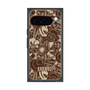 プレミアムスクエアケース with Pixelsnap［ ANNA SUI - STITCHED FLORAL ］