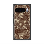 プレミアムスクエアケース with Pixelsnap［ ANNA SUI - STITCHED FLORAL ］