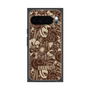 プレミアムスクエアケース with Pixelsnap［ ANNA SUI - STITCHED FLORAL ］