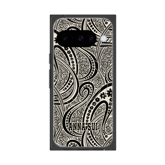 プレミアムスクエアケース with Pixelsnap［ ANNA SUI - PAISLEY ］