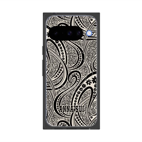プレミアムスクエアケース with Pixelsnap［ ANNA SUI - PAISLEY ］