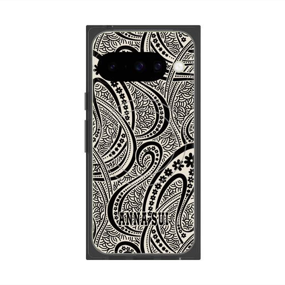プレミアムスクエアケース with Pixelsnap［ ANNA SUI - PAISLEY ］