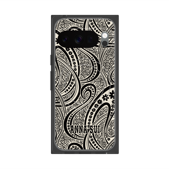 プレミアムスクエアケース with Pixelsnap［ ANNA SUI - PAISLEY ］