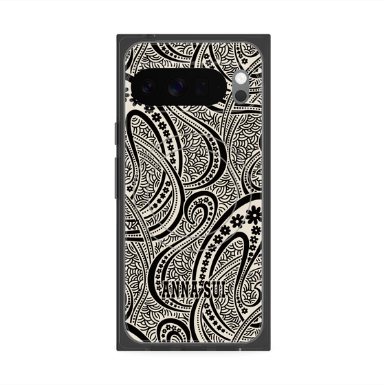 プレミアムスクエアケース with Pixelsnap［ ANNA SUI - PAISLEY ］