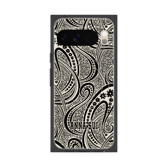 プレミアムスクエアケース with Pixelsnap［ ANNA SUI - PAISLEY ］