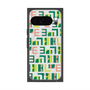 プレミアムスクエアケース with Pixelsnap［ ELLE - Iconics Prints2 ］