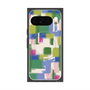 プレミアムスクエアケース with Pixelsnap［ ELLE - Iconics Prints3 ］