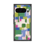 プレミアムスクエアケース with Pixelsnap［ ELLE - Iconics Prints3 ］