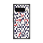 プレミアムスクエアケース with Pixelsnap［ ELLE - Simply Graphical ］