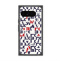 プレミアムスクエアケース with Pixelsnap［ ELLE - Simply Graphical ］