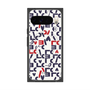 プレミアムスクエアケース with Pixelsnap［ ELLE - Simply Graphical ］