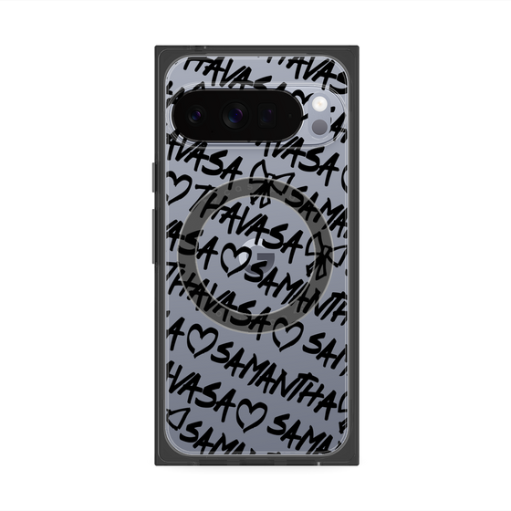 プレミアムスクエアケース with Pixelsnap［ Samantha Thavasa - スクリッタ - クリア ］
