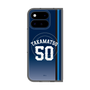 プレミアムスクエアケース with Pixelsnap［ 埼玉西武ライオンズ- #50 TAKAMATSU - ビジター ］