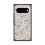 プレミアムスクエアケース with Pixelsnap［ 日比谷花壇 - FloralSymphony - ベージュ ］