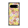プレミアムスクエアケース with Pixelsnap［ 日比谷花壇 - HarmonyinBloom - イエロー ］