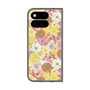 プレミアムスクエアケース with Pixelsnap［ 日比谷花壇 - HarmonyinBloom - イエロー ］