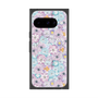 プレミアムスクエアケース with Pixelsnap［ 日比谷花壇 - HarmonyinBloom - パープル ］