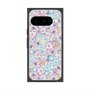 プレミアムスクエアケース with Pixelsnap［ 日比谷花壇 - HarmonyinBloom - パープル ］